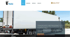 Desktop Screenshot of camionesrefrigerados.com